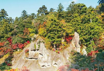 那谷寺の紅葉